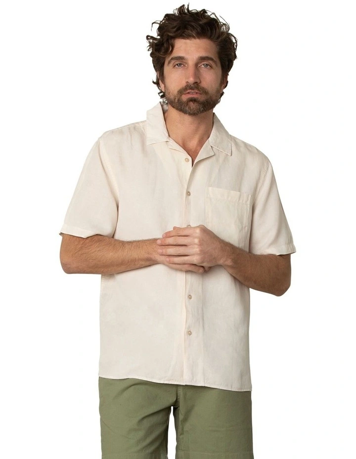 Avalon Short Sleeve in Sand image 5