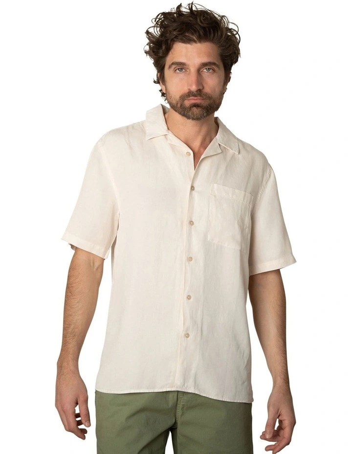 Avalon Short Sleeve in Sand image 6