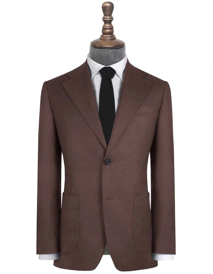 The Piccadilly Suit Jacket in Brown image 3