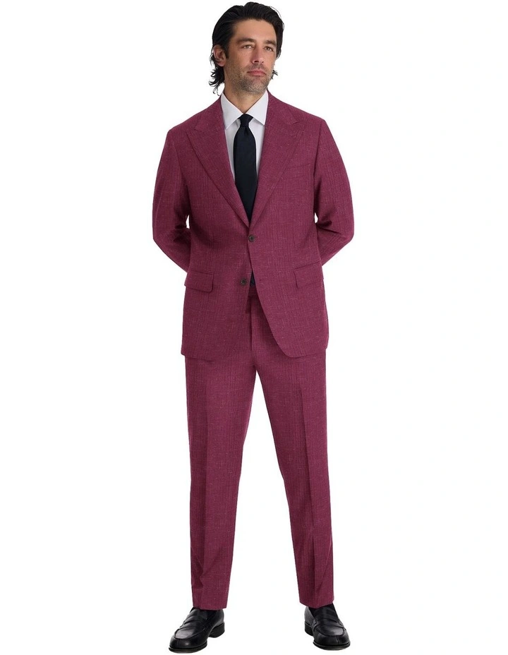 The Southbank Suit Pant in Red image 1