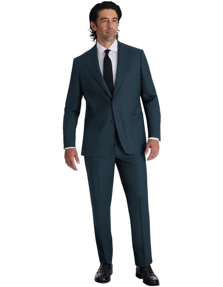 The Manchester Suit Pant in Emerald image 1