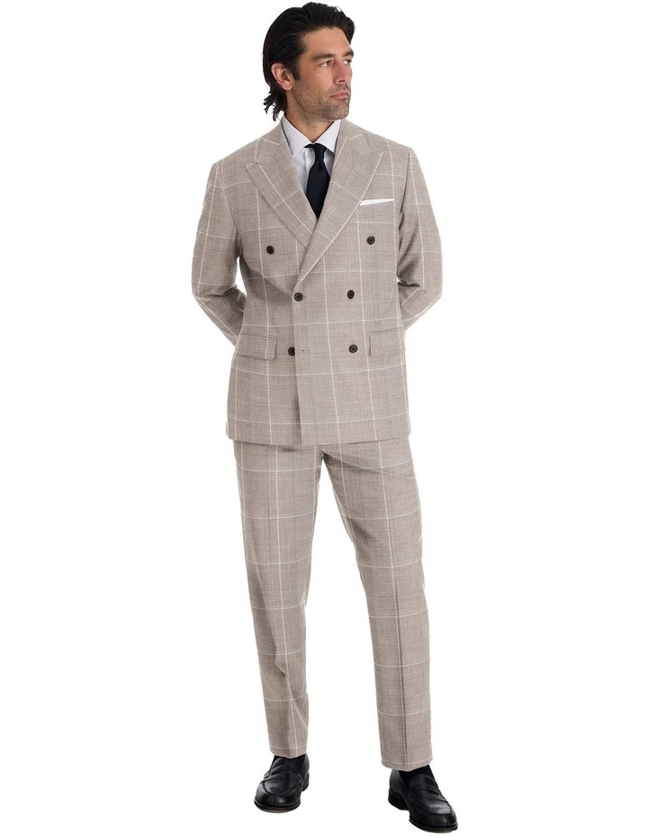 The Baciccio Suit Jacket in Beige image 1