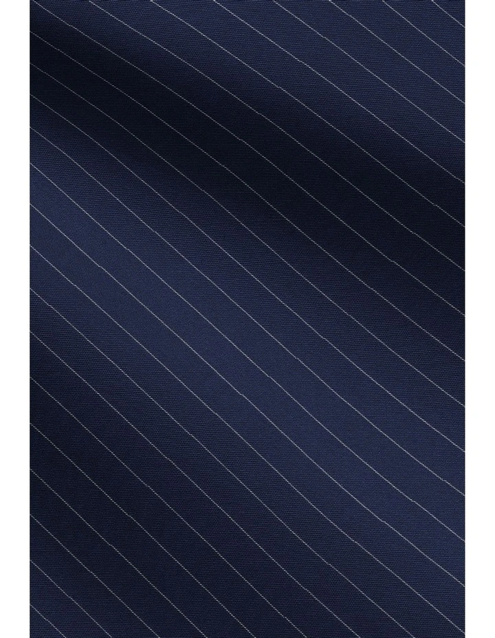 The Testa Wool Pinstripe Suit Pant in Navy image 4