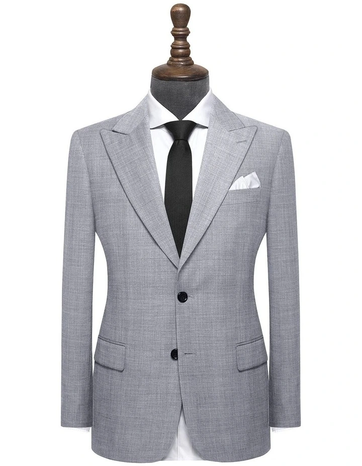 The Tibaldi Suit Jacket in Pale Grey image 3