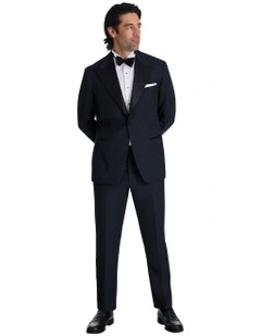 The Giordano Tuxedo Jacket in Dark Navy