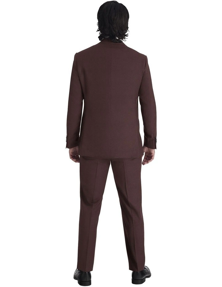 Cesari Suit Jacket in Brown image 2