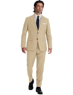 Regent Suit Jacket in Beige
