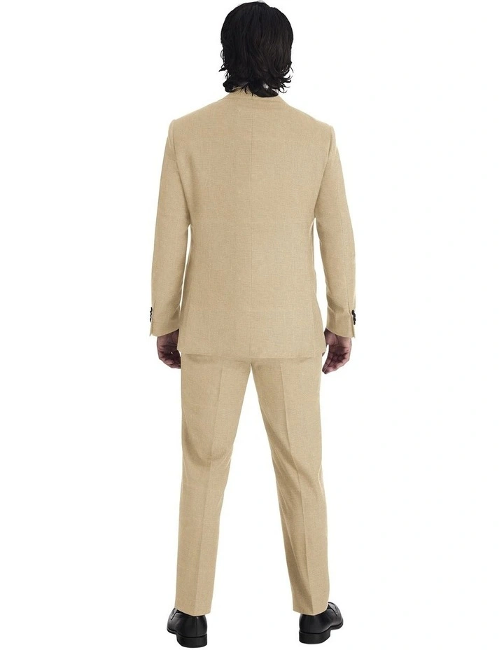 Regent Suit Pant in Beige image 2