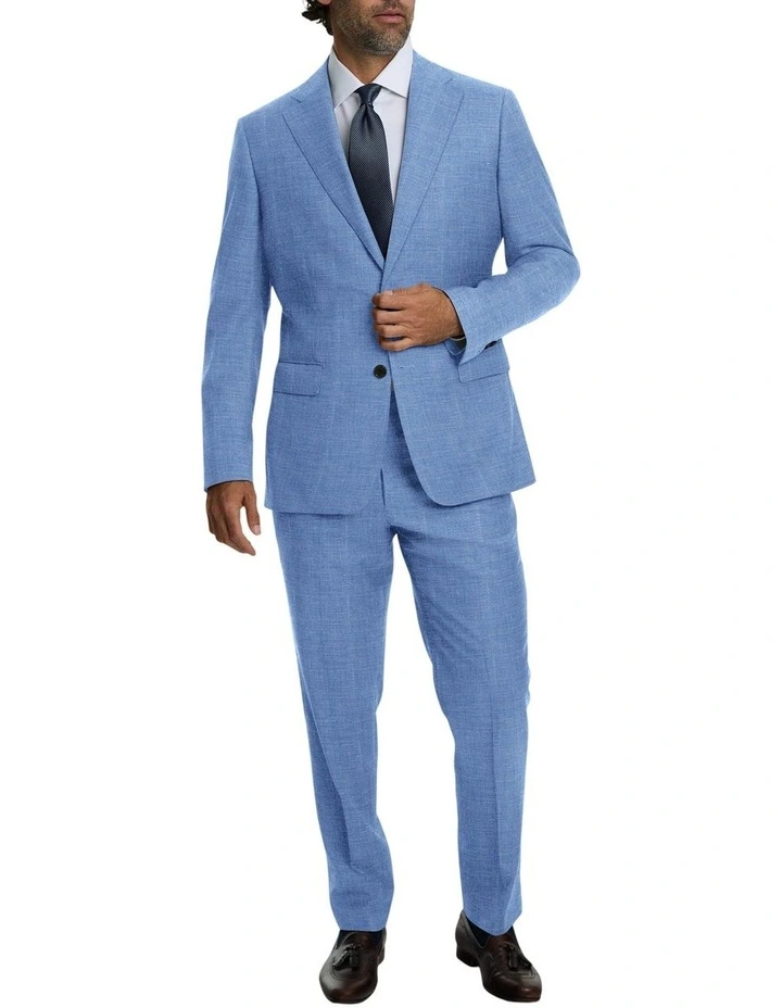 The Ecouteurs Wool Blend Jacket in Blue image 1