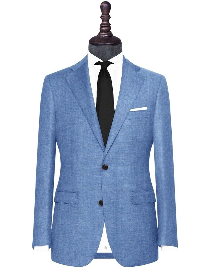 The Ecouteurs Wool Blend Jacket in Blue image 2