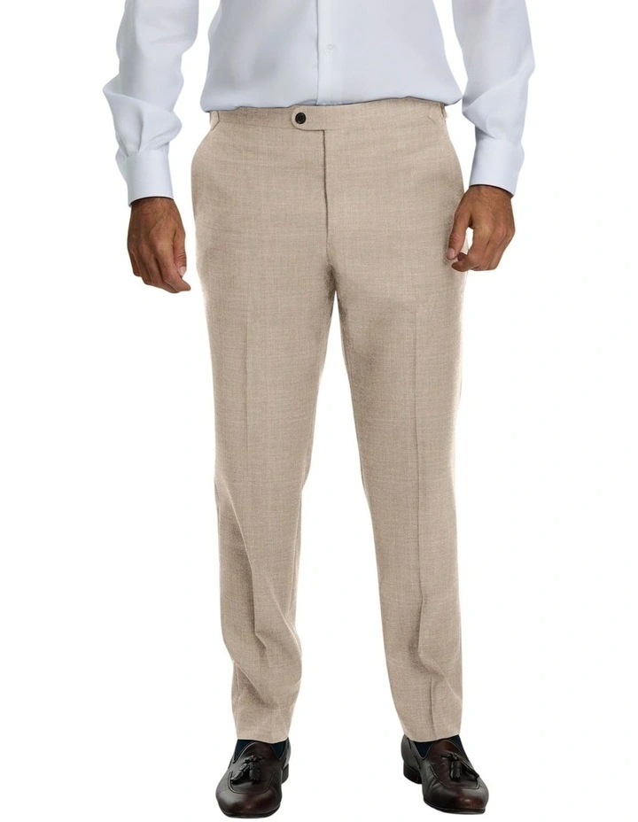 The Alsace Wool Blend Pants in Beige image 1