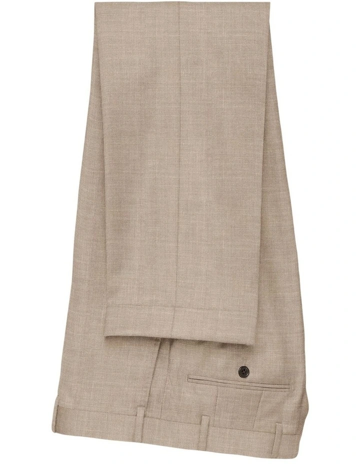 The Alsace Wool Blend Pants in Beige image 4
