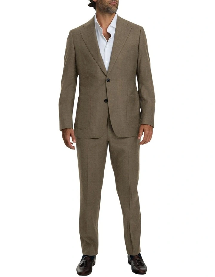 The Cannes Cotton Pants in Khaki image 3