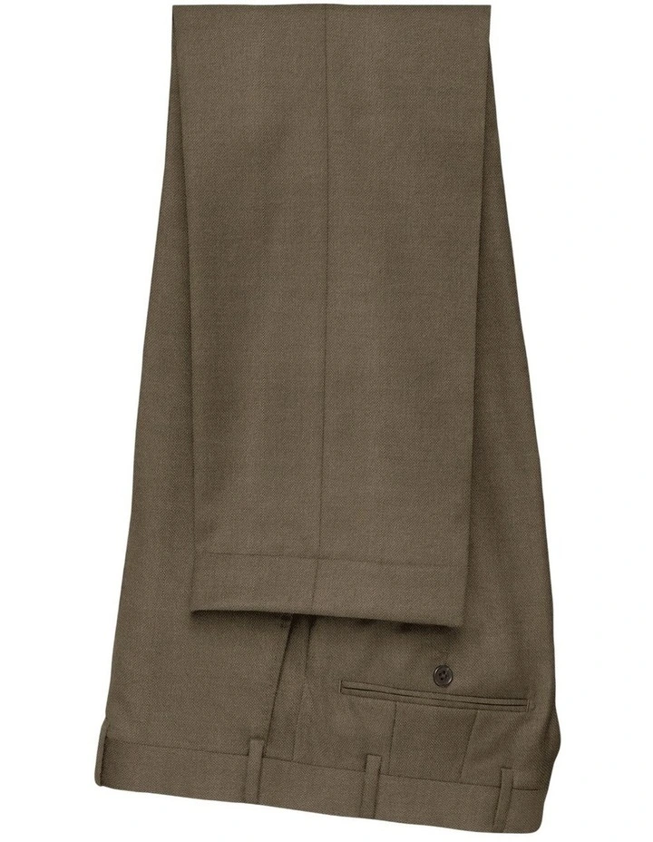 The Cannes Cotton Pants in Khaki image 4