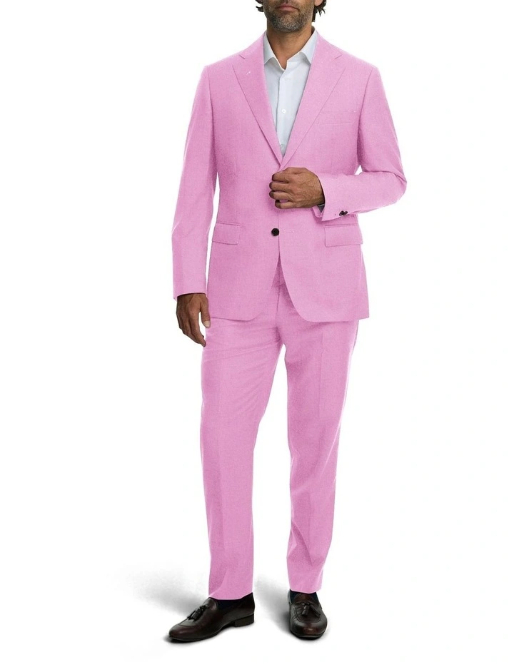 The Bayonne Australian Merino Wool Jacket in Pink image 1