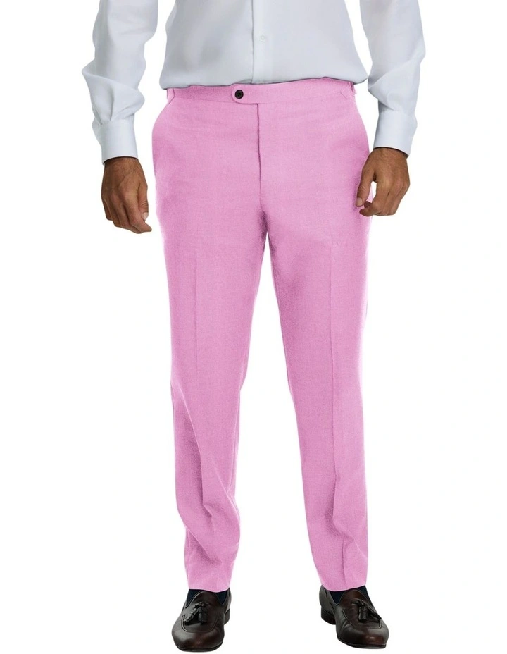 The Bayonne Australian Merino Wool Pants in Pink image 1