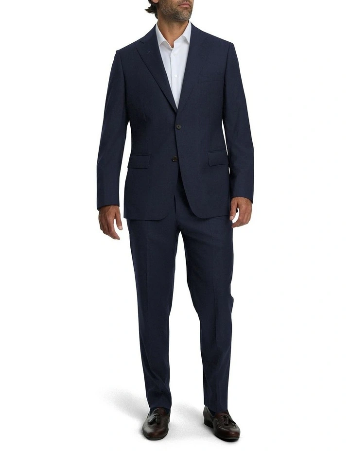 The Arles Australian Merino Wool Pants in Navy image 2