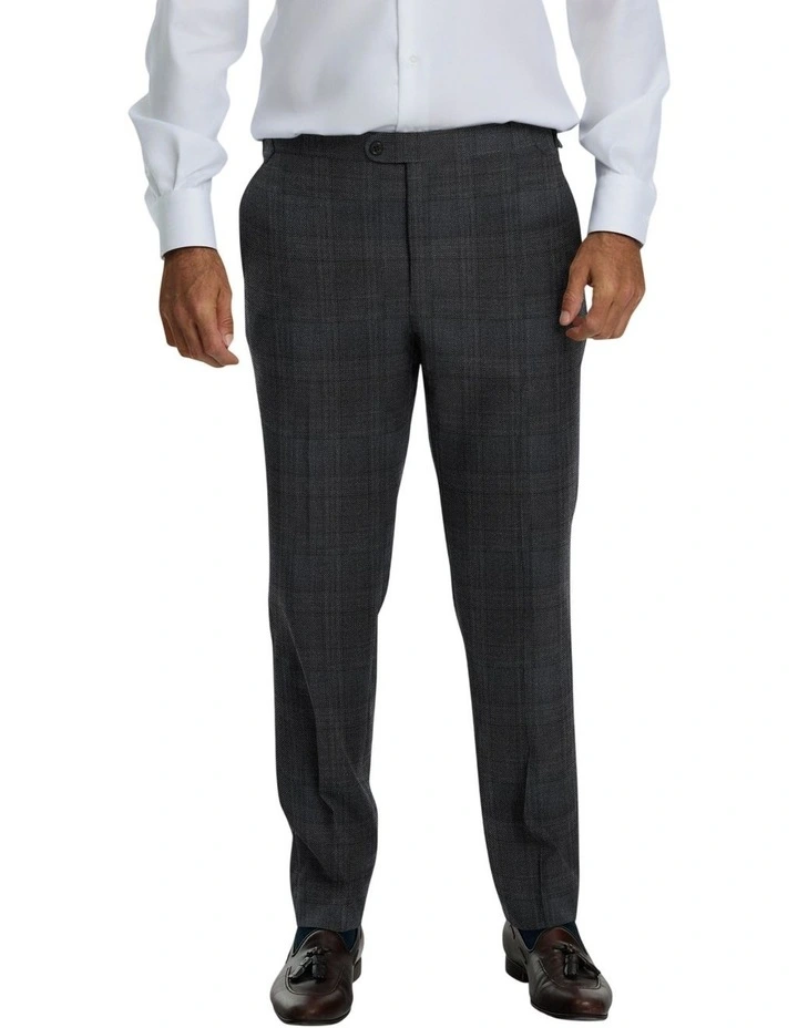 The Reims Wool Blend Pant in Grey image 1