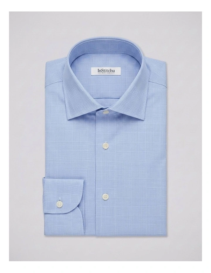 Browning Blue Glen Plaid Non-Iron Cotton Shirt image 3