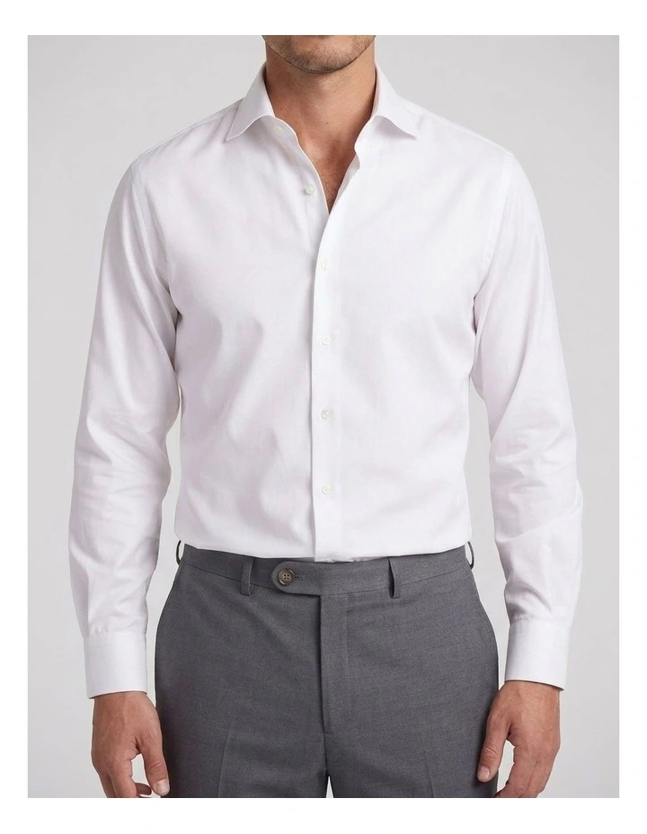 Connelly White Cotton Shirt image 1