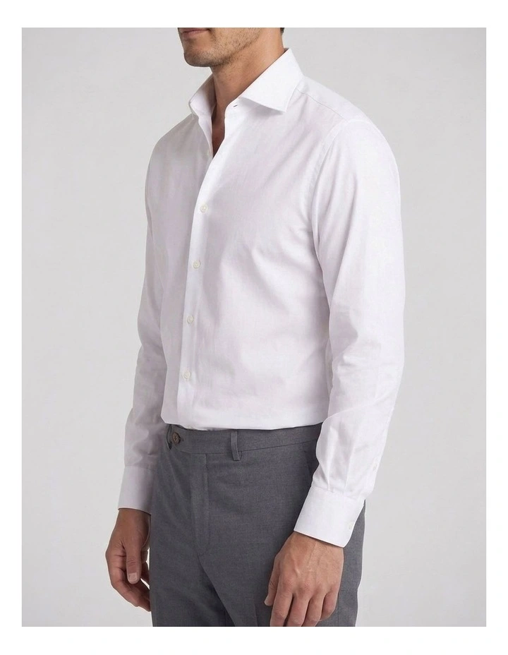 Connelly White Cotton Shirt image 2