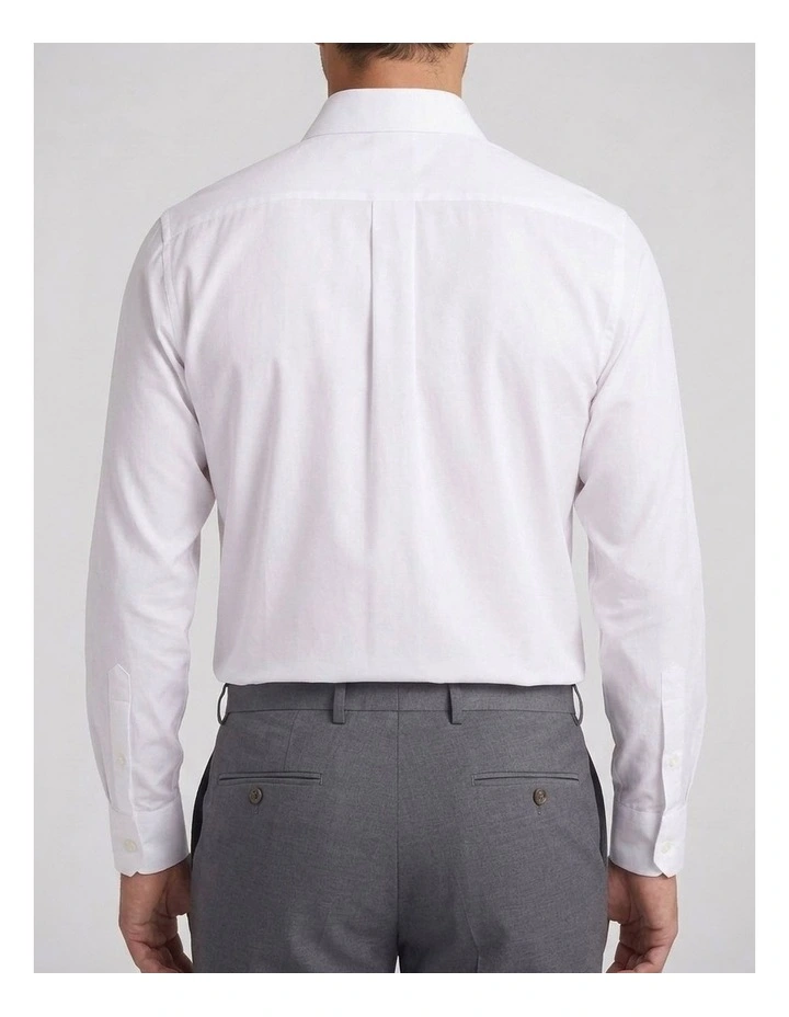 Connelly White Cotton Shirt image 4