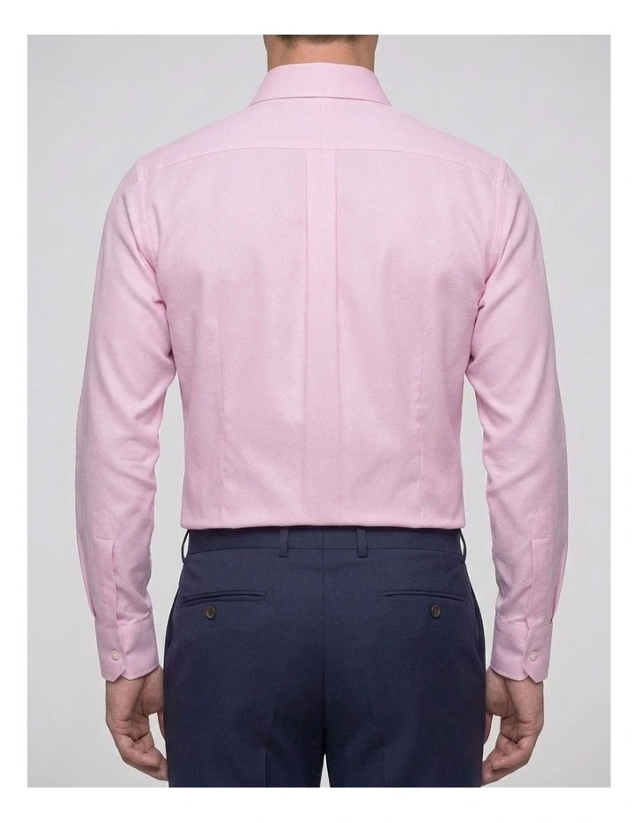 Cussler Pink Pincheck Cotton Shirt image 4