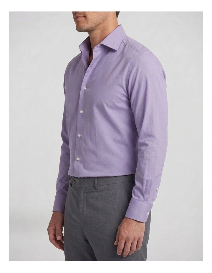 Faulkner Purple Cotton Shirt image 2