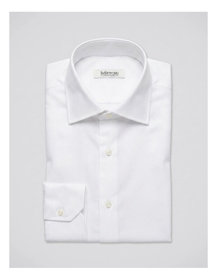 Hunt White Diamond Cotton Shirt image 3