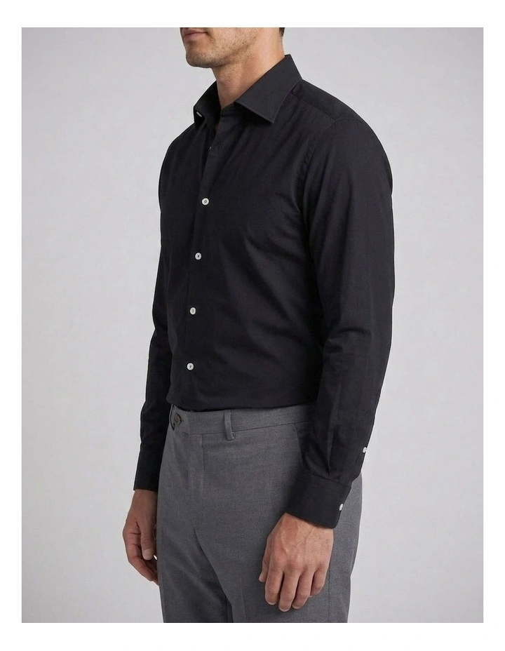Marconi Black Cotton Shirt image 2