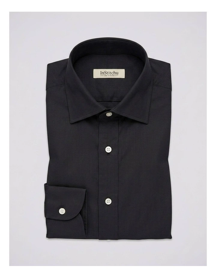 Marconi Black Cotton Shirt image 3