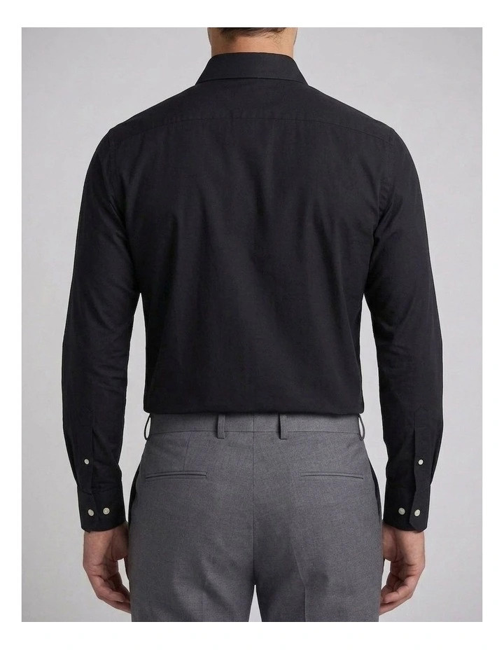 Marconi Black Cotton Shirt image 4