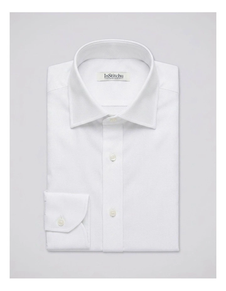 Oakley White Textured Cotton Shirt image 3