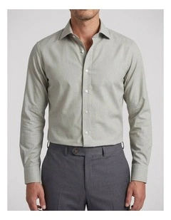 Whitman Grey Cotton Shirt