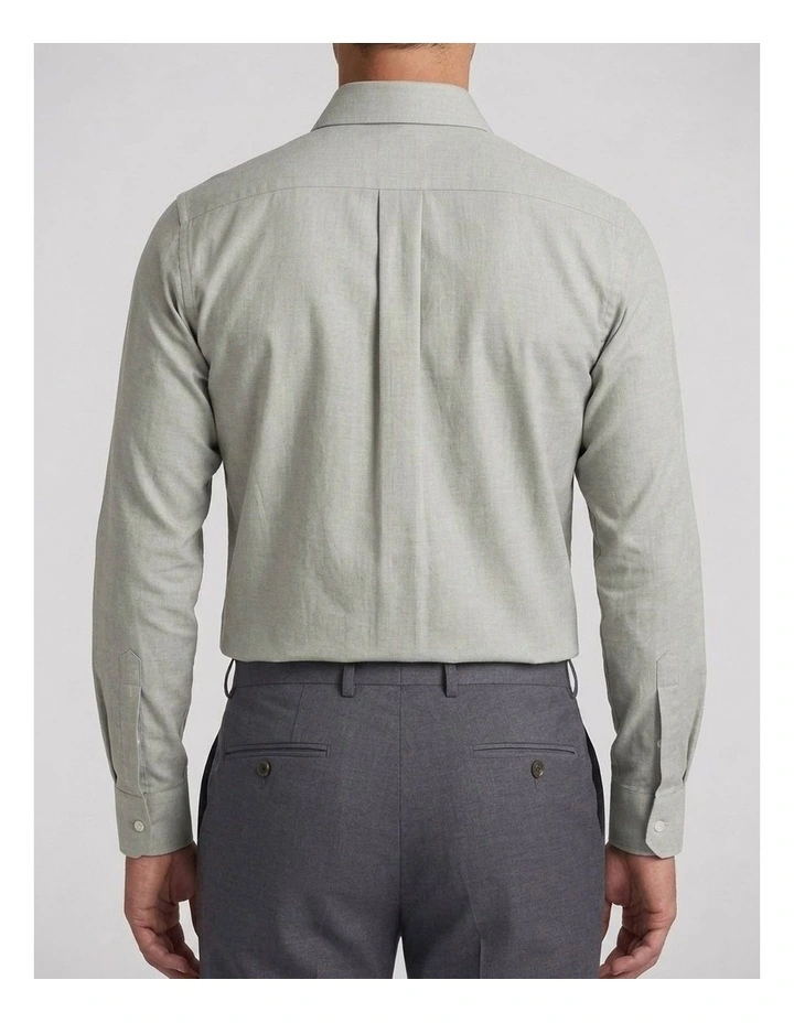 Whitman Grey Cotton Shirt image 4