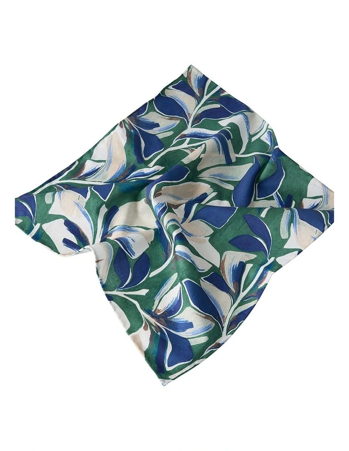 St Tropez Pocket Square in Multi image 2