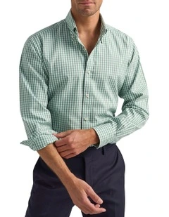 Worthington Shirt in Green Navy