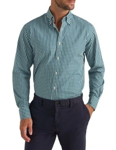 Worthington Shirt in Dark Green Navy