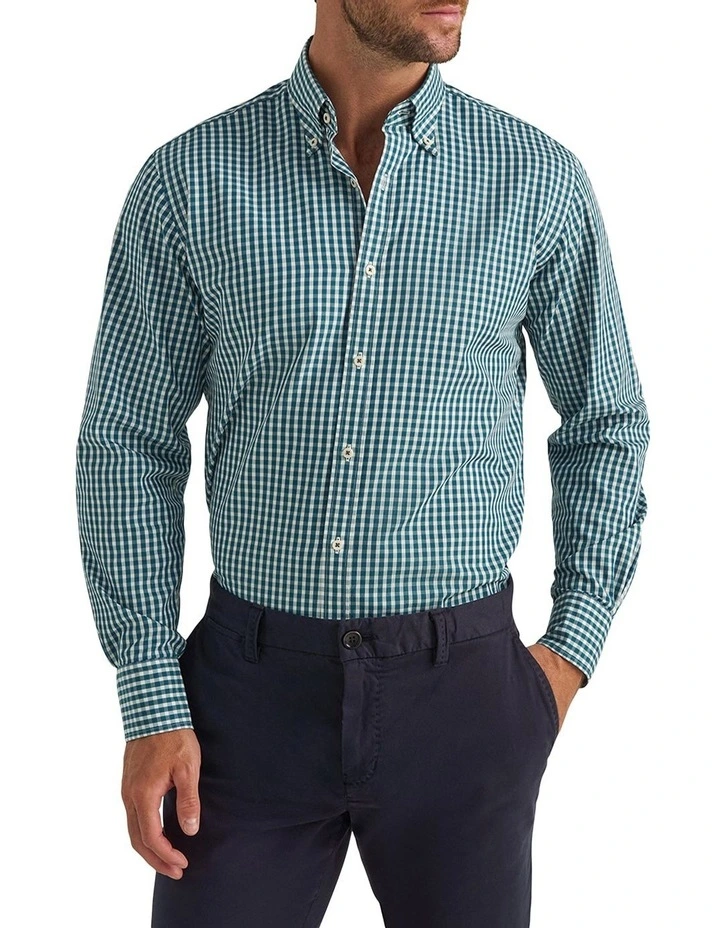 Worthington Shirt in Dark Green Navy image 1