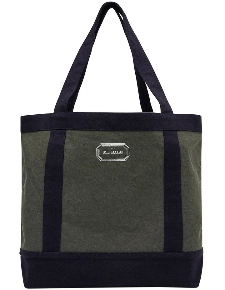 Benicio Tote Bag in Khaki image 1