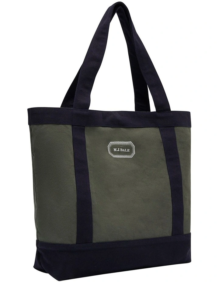 Benicio Tote Bag in Khaki image 2