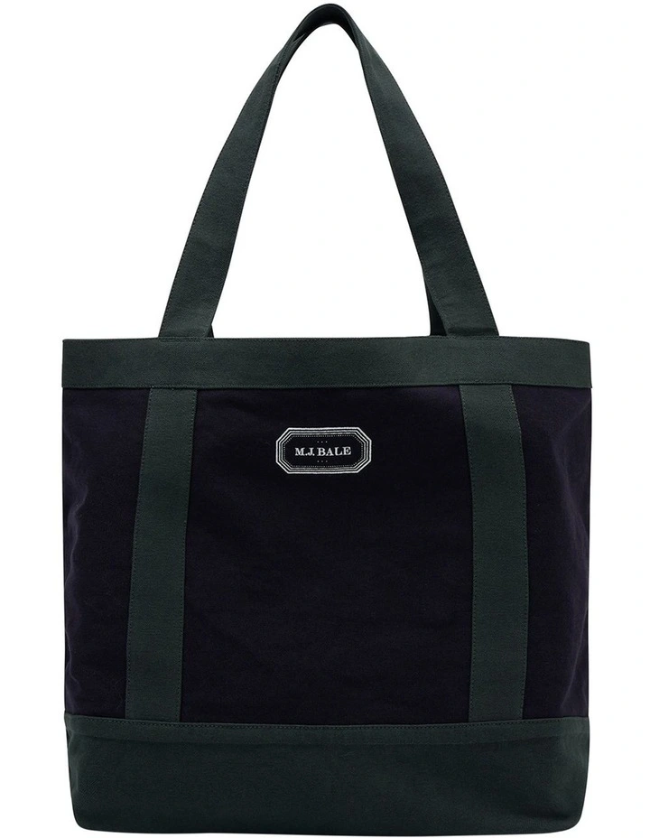 Benicio Tote Bag in Navy image 1