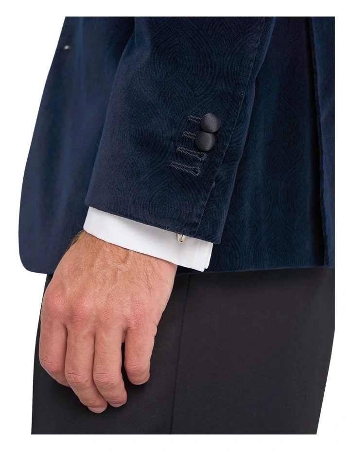 Bernadi Tux Jacket in Midnight image 6