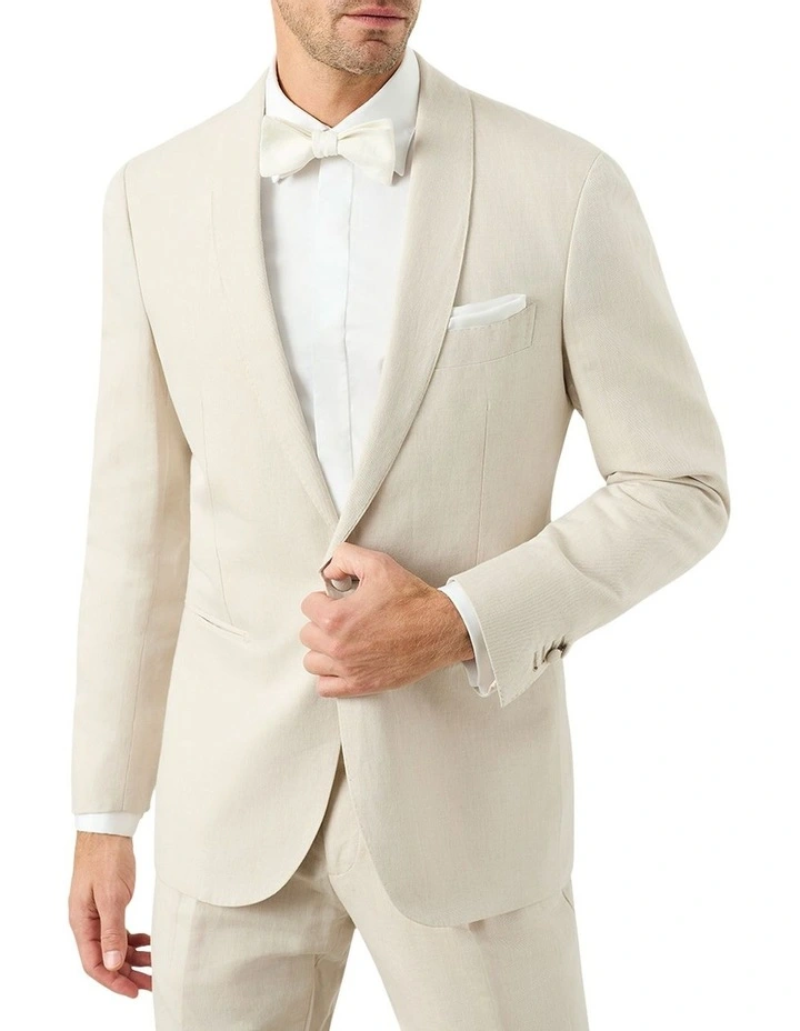 Robertson Tuxedo Jacket in Sand image 1
