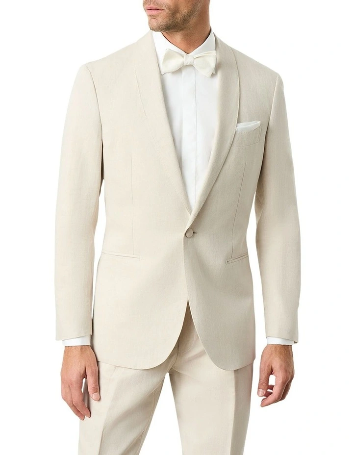 Robertson Tuxedo Jacket in Sand image 3