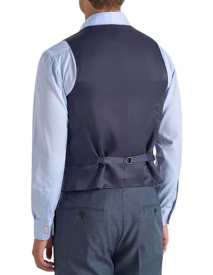 Enders Waistcoat in Blue image 3