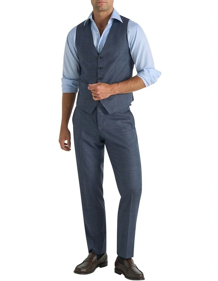 Enders Waistcoat in Blue image 5