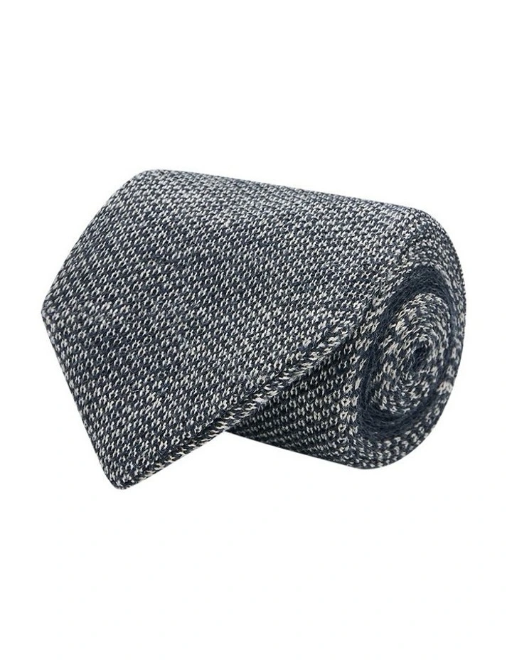 Arena Knit Tie in Blue image 3
