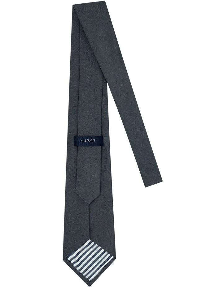 Bramston Tie In Charcoal image 2