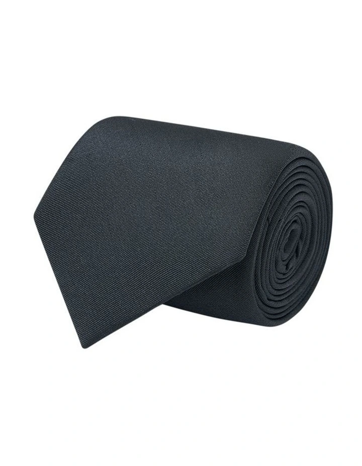 Bramston Tie In Charcoal image 3